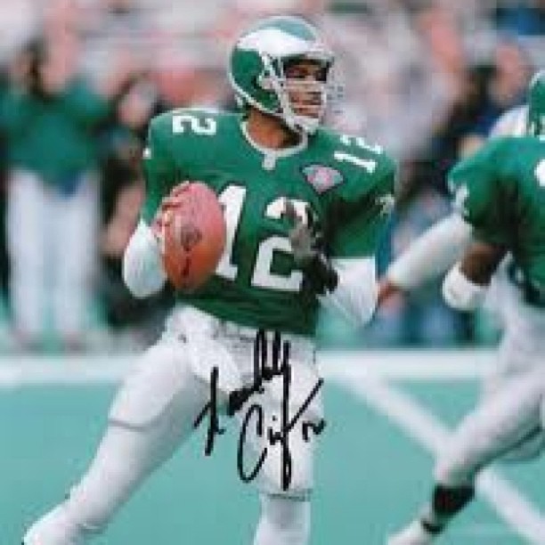 Since I saw @atl_pure_bred name great @12 for I had to pull out this. Before there was Michael Vick it was Randall Cunningham.