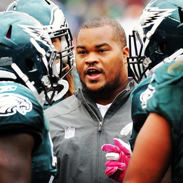 Happy birthday to Coach Duce Staley. Here's to 10+ years with the #Eagles!