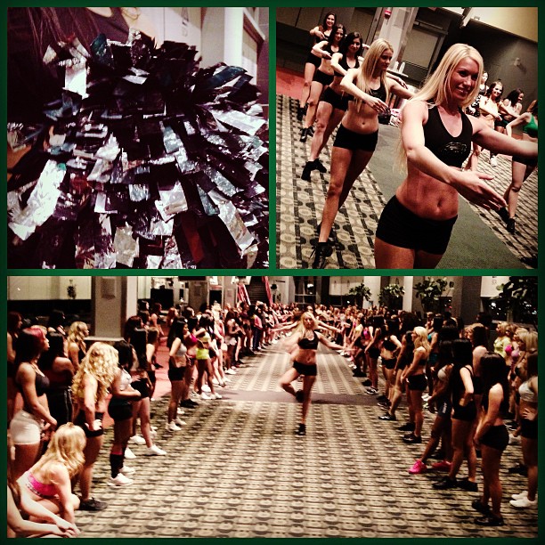 The journey to become an cheerleader continues tonight at the Dance Prep Workshop at @LFFStadium.