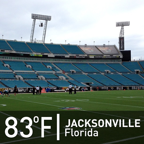 Feels like football, even in Florida.