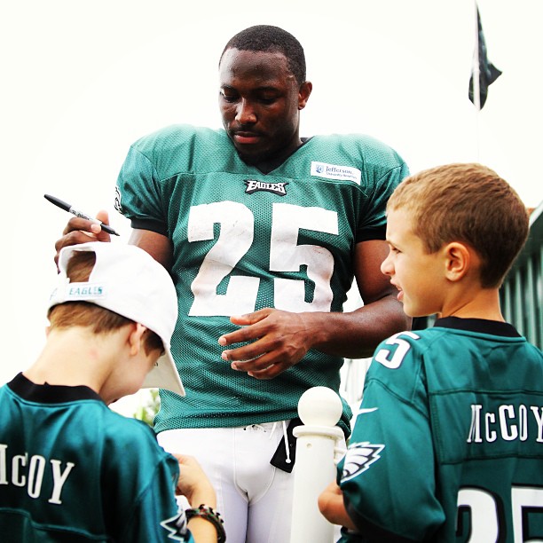 The Shady McCoy triplets.