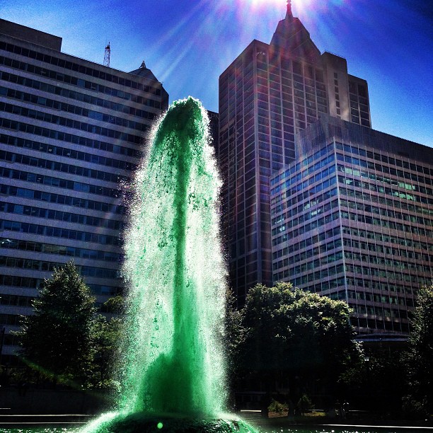 LOVE Park goes Green. 3 Days.