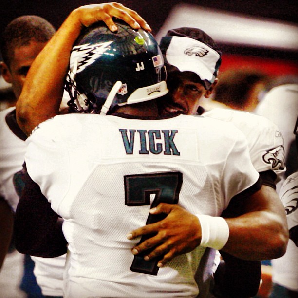 McNabb. Vick.