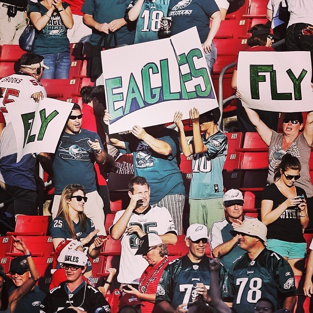 representing at last year's #PHIvsTB.