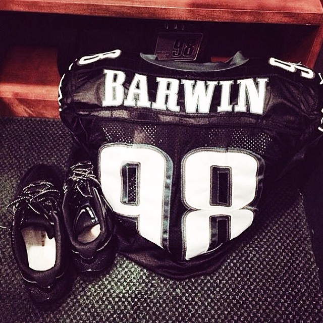 It's finally here ... #BlackSunday. ( @connorbarwin98)