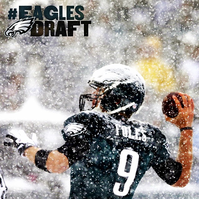 Football is heating up. Nick Foles Days to #EaglesDraft.