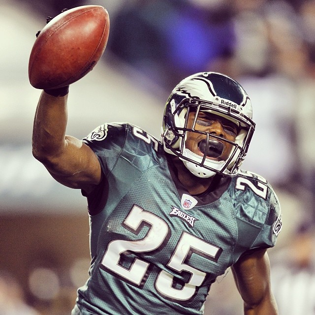 LeSean McCoy days to #EaglesDraft.