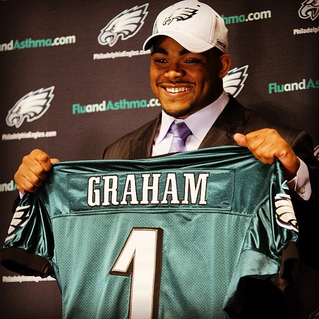 With five weeks to #EaglesDraft, to birthday boy and 2010 first-round pick @sack_55.
