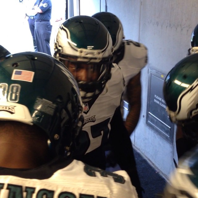MUST-SEE: Inside the DBs huddle.