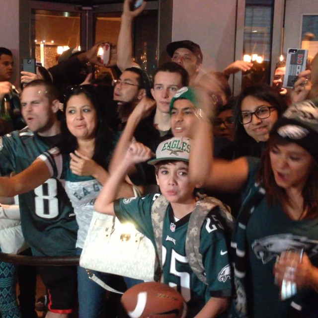 isn't the same without family. And we've got the best family around: #EaglesNation.