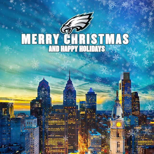 A festive to you and yours, #EaglesNation!