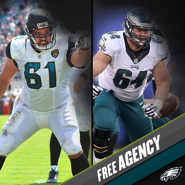 have signed G/C Stefen Wisniewski to a one-year contract. G Matt Tobin has also signed his one-year tender.