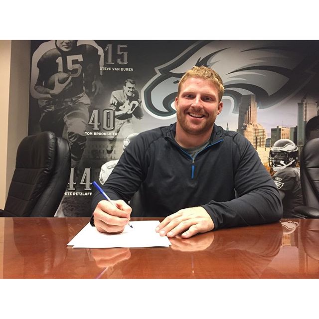 sign FB Ryan Mueller, a former linebacker for the Chargers. Welcome to Philadelphia!