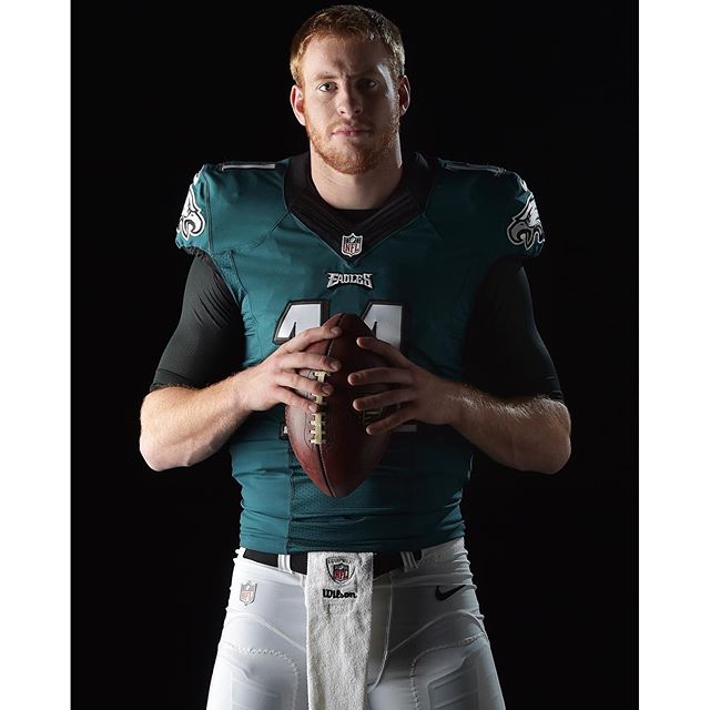 First Look: Wentz in Midnight Green. |