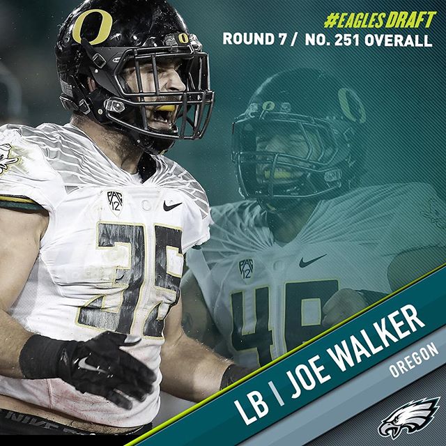 With the 251st pick in the 2016 #NFLDraft, the select LB Joe Walker.